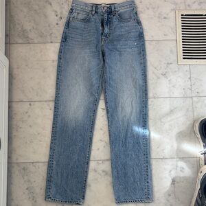 SLVRLAKE London high rise size 25 Straight Leg Jeans